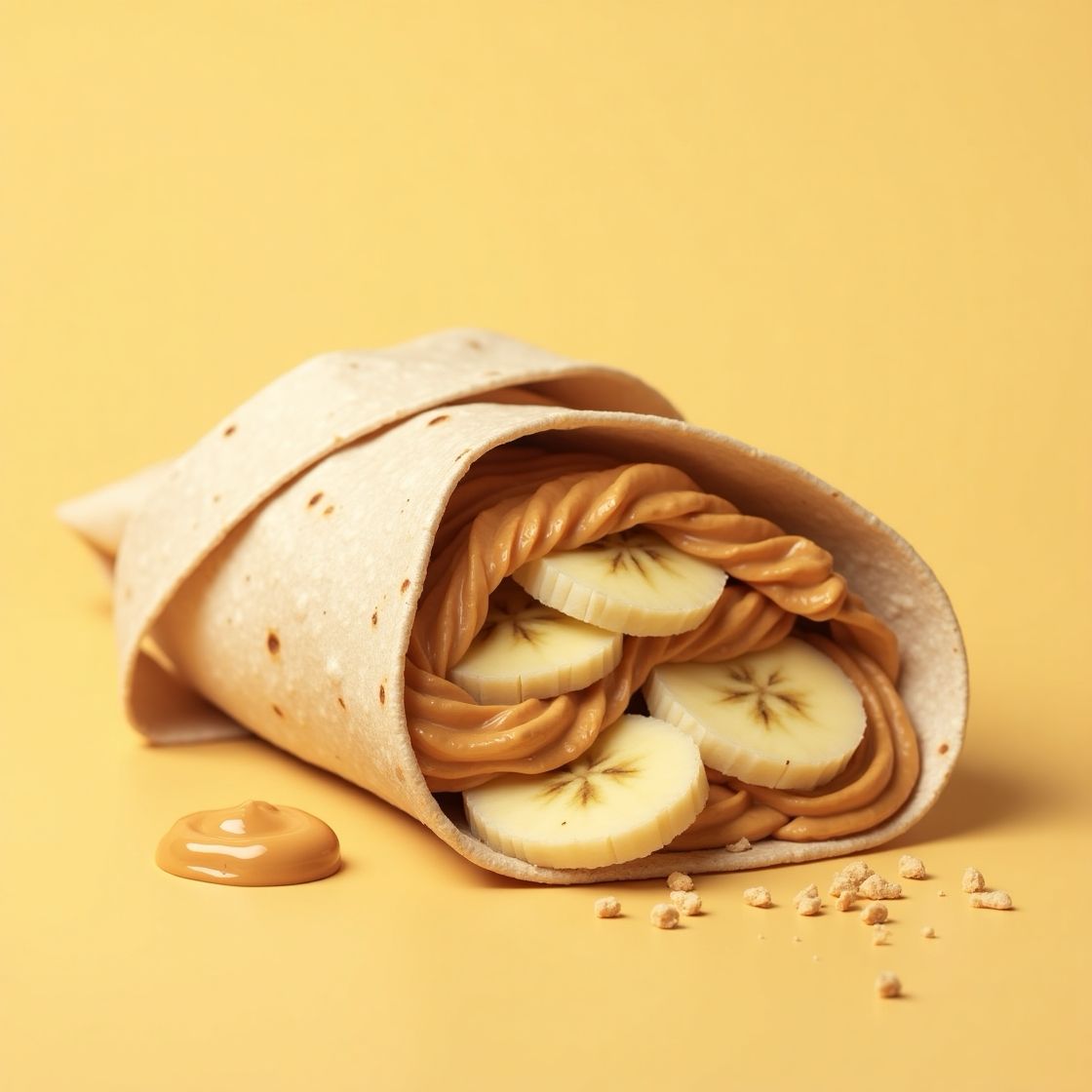 Peanut Butter & Banana Wrap