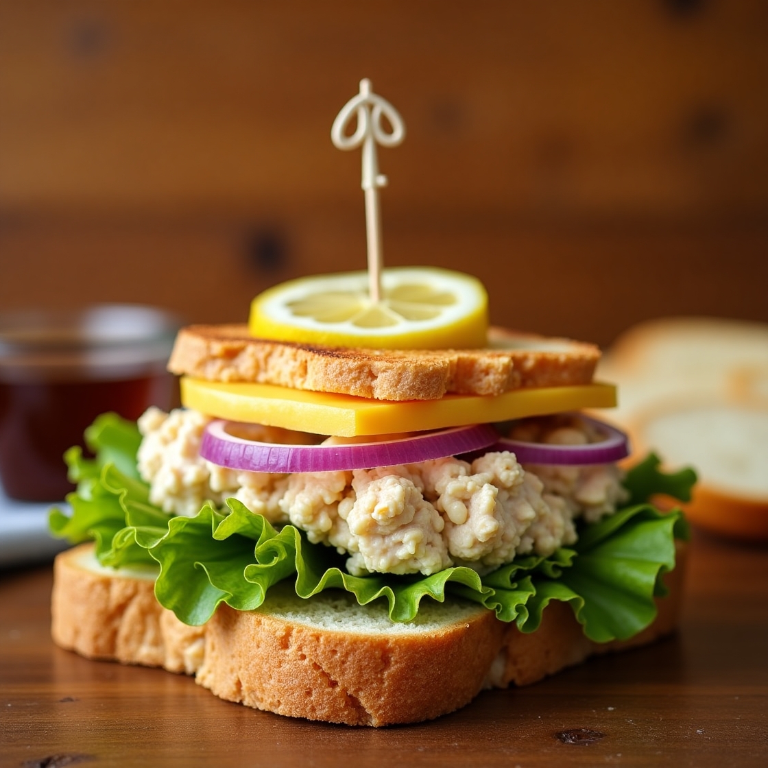 Tuna Melt Sandwich